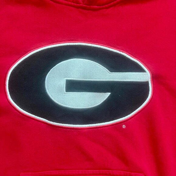 Champion Men's Red Hoodie - Picture 3 of 4